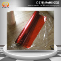 ПЭТ-пленка красного цвета 25 мкм для декорирования стекла
